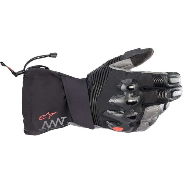 guanti moto alpinestars amt-10 drystar xf winter gloves grig taglia m