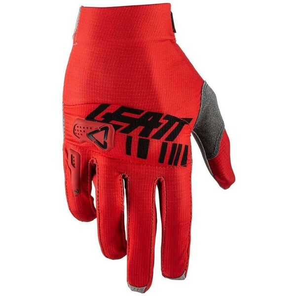 guanti moto cross enduro leatt gpx 3.5 lite rosso taglia m