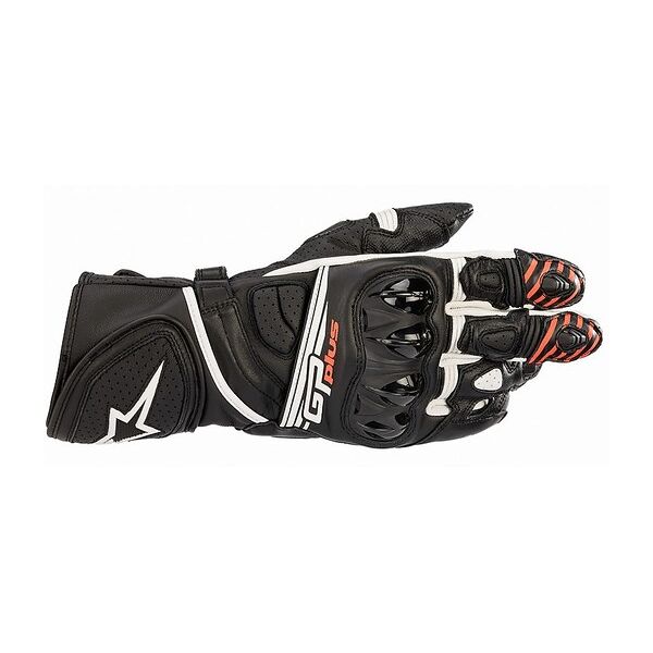 guanti moto in pelle racing alpinestars gp plus r v2 nero bi taglia m