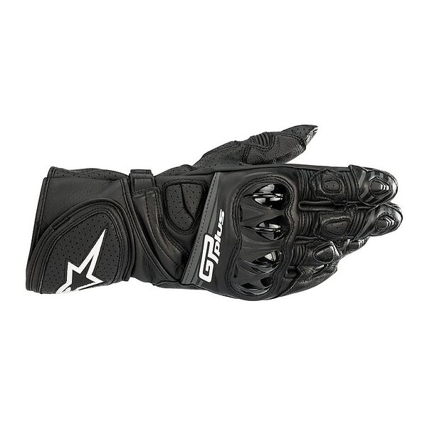 guanti moto in pelle racing alpinestars gp plus r v2 nero taglia l