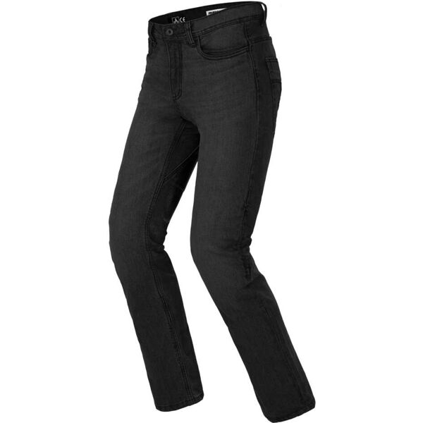 jeans moto spidi j-tracker short nero - accorciati taglia 31