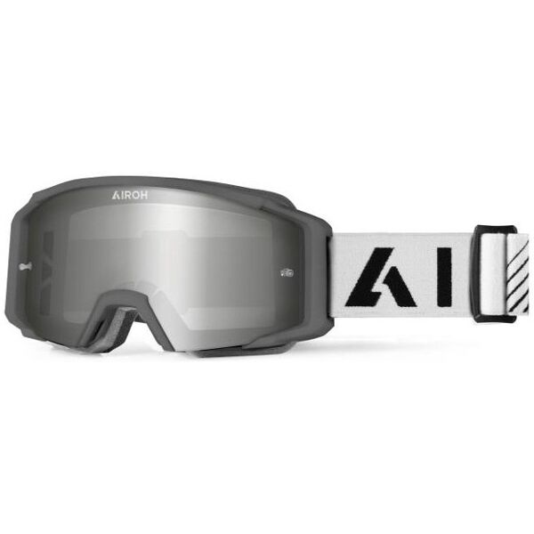 occhiali maschera moto cross airoh blast xr1 dark grey opaco taglia un