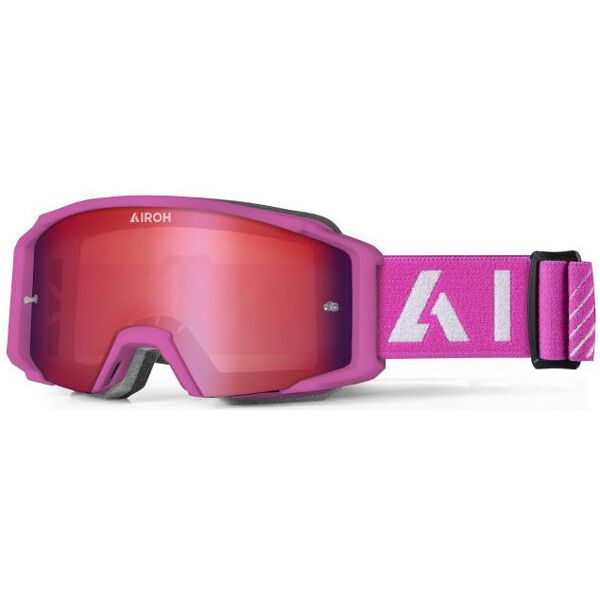 occhiali maschera moto cross airoh blast xr1 rosa opaco lent taglia un