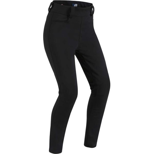 pantaloni da donna omologati moto pmj spring deep black taglia 34