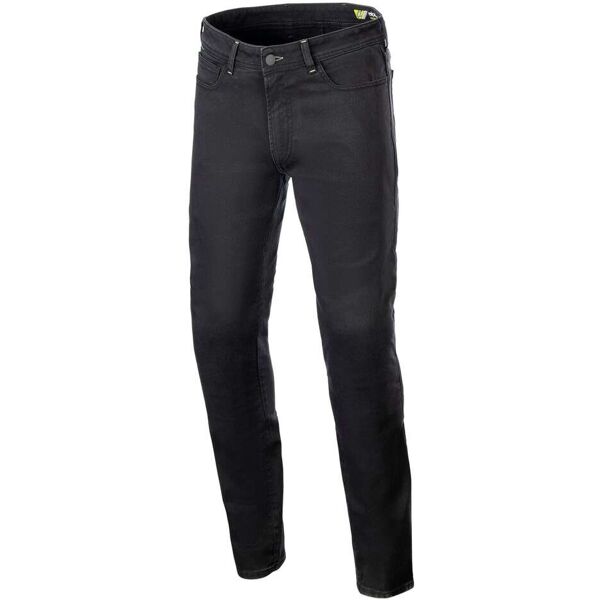 pantaloni moto alpinestars copper v3 denim nero taglia 32