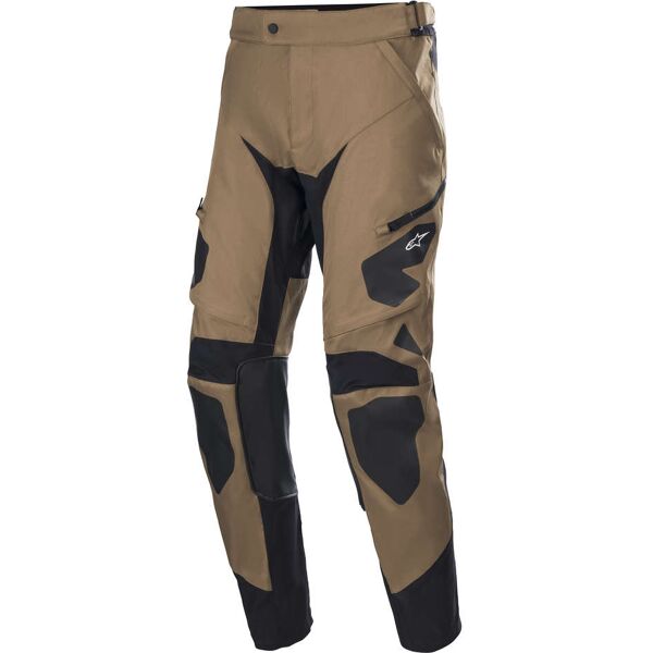 pantaloni moto alpinestars venture xt in boot camel nero taglia l