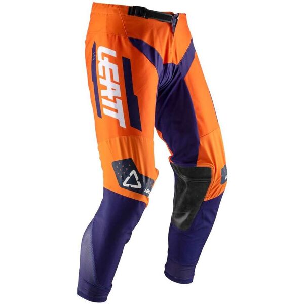 pantaloni moto cross enduro leatt gpx 4.5 arancio taglia m