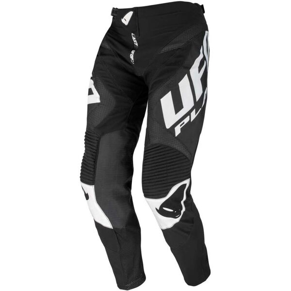 pantaloni moto cross ufo tainite made in italy bianco nero taglia 48