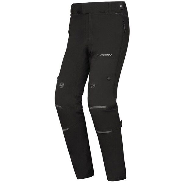 pantaloni moto touring laminati ixon m-skd pt nero taglia 3xl