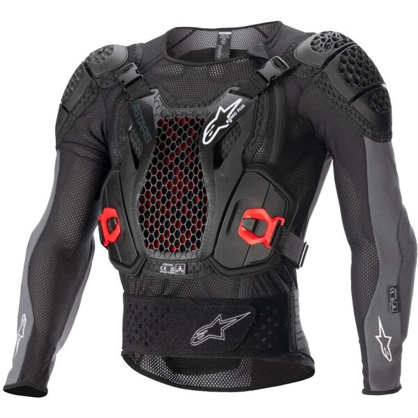 pettorian moto cross enduro alpinestars bionic plus v2 rosso taglia 2x