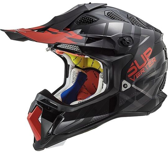 casco cross enduro off road moto ls2 mx470 subverter troop n taglia xs