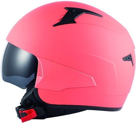 casco demi-jet moto bhr 815 comby corallo personalizzabile taglia m