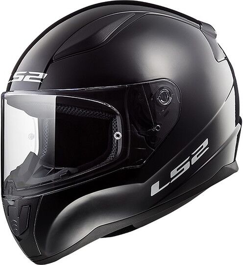 casco moto integrale ls2 ff353 rapid solid nero lucido taglia m