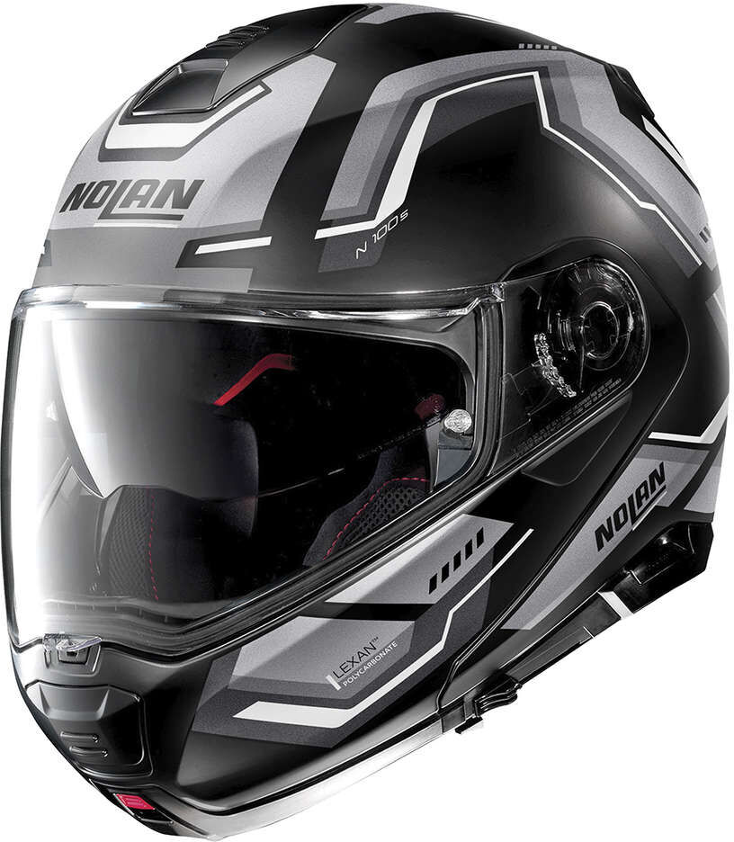 casco moto modulare omologazione p/j nolan n100.5 upwind n-c taglia s