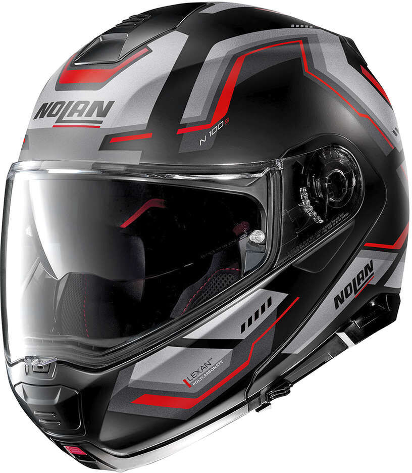 casco moto modulare omologazione p/j nolan n100.5 upwind n-c taglia m