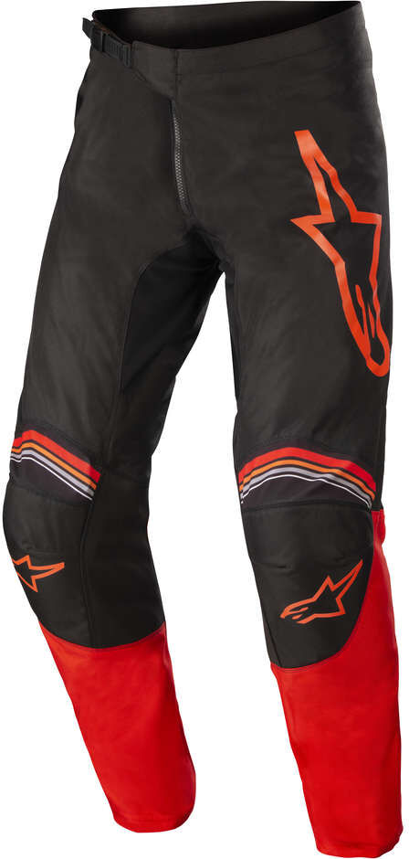 pantaloni moto cross enduro alpinestars fluid speed nero ros taglia 30