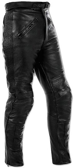 american-pro pantaloni moto custom in vera pelle a-pro motor sport lady taglia 36