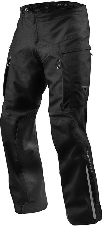 pantaloni moto rev'it component h2o nero standard taglia m