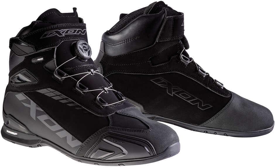 scarpe moto tecniche sportive ixon bull wp nero taglia 40