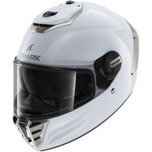 Casco Moto Integrale Shark Spartan Rs Blank Bianco Grigio Lu Taglia Xs