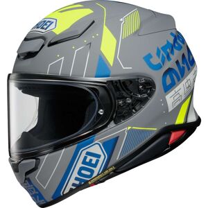 Shoei Casco Moto Integrale Shoi Nxr2 Accolade Tc-10 Grigio Giallo Taglia M