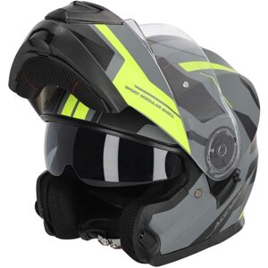 Casco Moto Modulare Acerbis Doppia Visiera Serel 22.06 Nero Taglia L