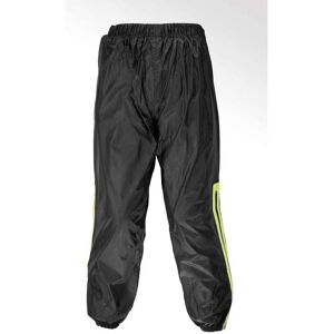 Pantaloni Antipioggia Moto Gms Douglas Nero Giallo Fluo Taglia 5xl