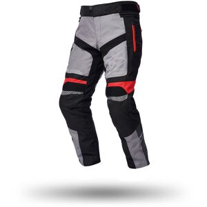 Pantaloni Moto In Tessuto Spyke Meridian Dry Tecno Pants Gri Taglia 54