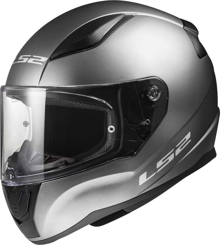 Casco Integrale Moto Ls2 FF353 RAPID 2 Solid Titanio Opaco taglia XS