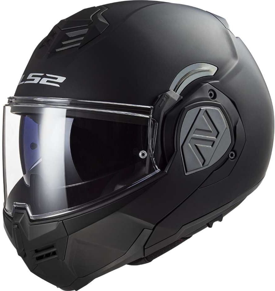 Casco Modulare Omologato P/J Ls2 FF906 ADVANT SOLID Nero Opa taglia XL