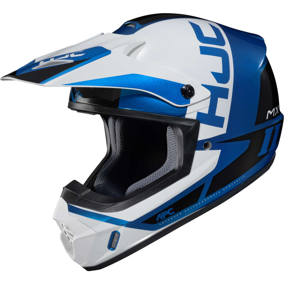 Casco Moto Cross Enduro Hjc CS-MX II CREED MC2 taglia XS