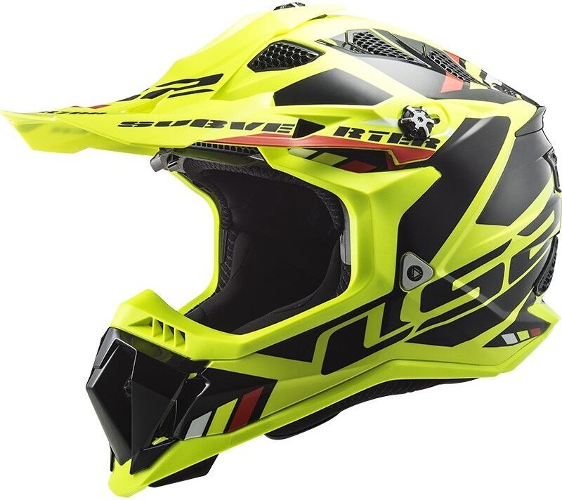 Casco Moto Cross Enduro Off Road Ls2 MX700 SUBVERTER EVO Sto taglia XL