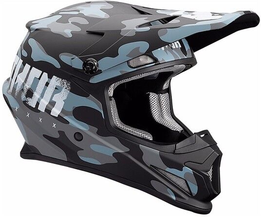 Casco Moto Cross Enduro Thor Sector Covert Midnight taglia 2XL