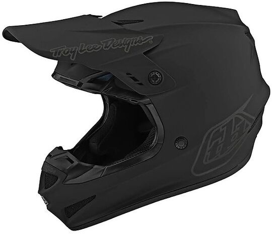 Troy Lee Designs Casco Moto Cross Enduro Troy Lee Design GP MONO Nero Opaco taglia L