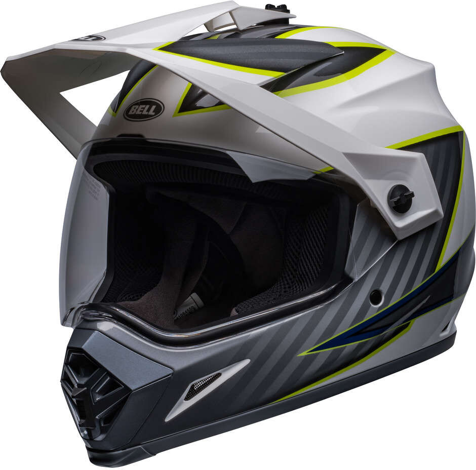 Casco Moto Integrale Bell MX-9 ADVENTURE MIPS DALTON Bianco taglia M