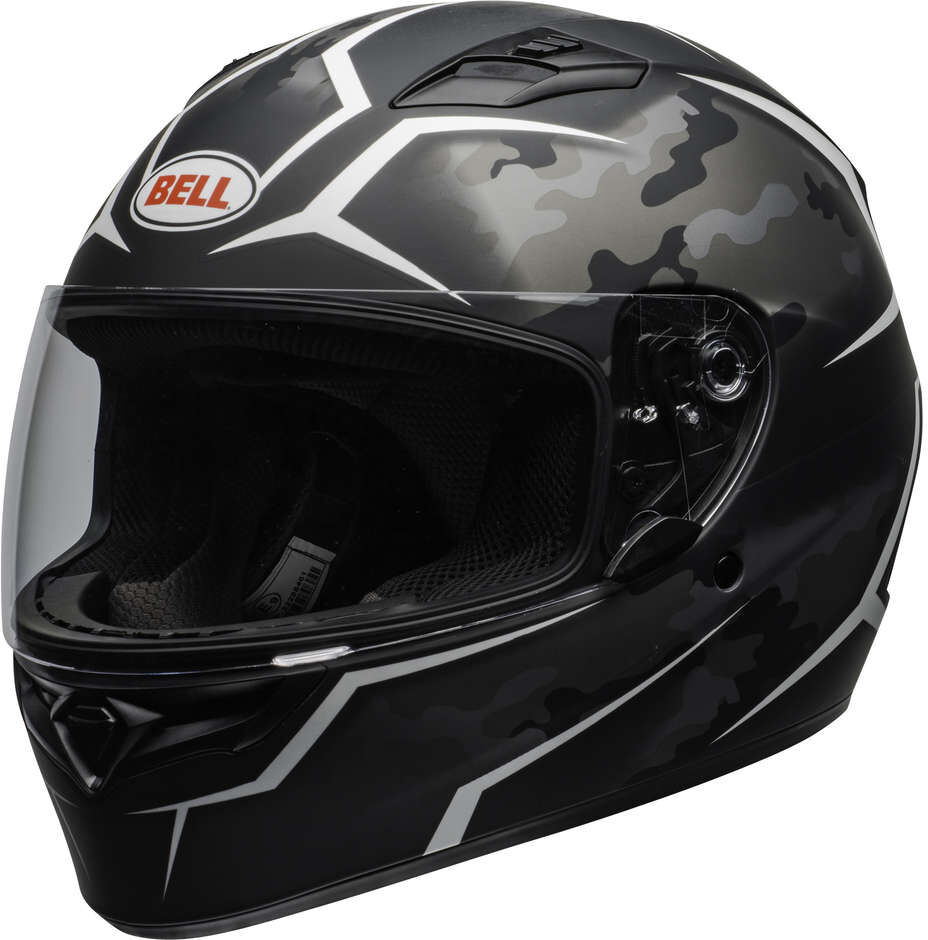 Casco Moto Integrale Bell QUALIFIER STEALTH HELMET Camo Nero taglia S