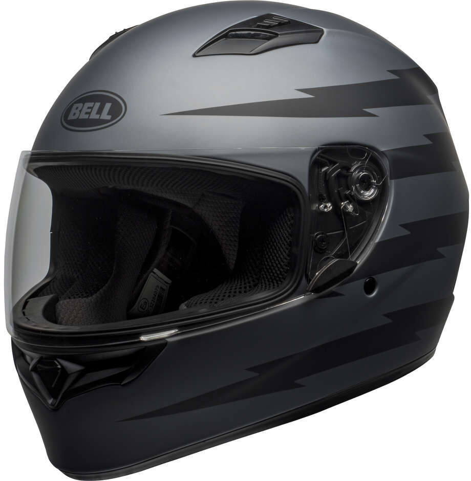 Casco Moto Integrale Bell QUALIFIER Z-RAY Grigio Nero Opaco taglia XL