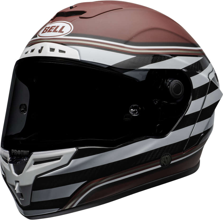 Casco Moto Integrale Bell RACE STAR DLX RSD THE ZONE Bianco taglia S