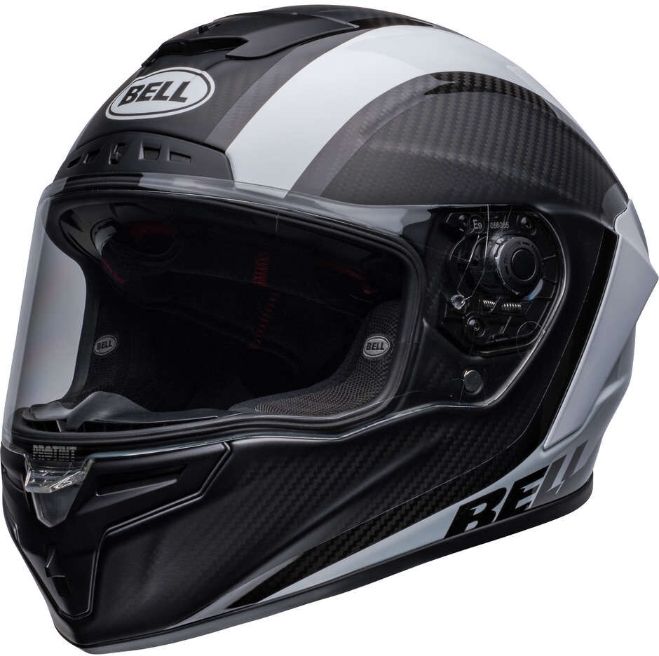 Casco Moto Integrale Bell RACE STAR DLX TANTRUM2 Nero Bianco taglia S