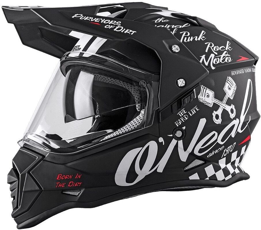 Casco Moto Integrale Cross Enduro Con Visiera Oneal SIERRA V taglia XS