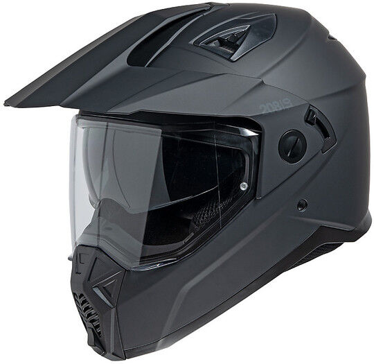 Casco Moto Integrale CrossOver Ixs 208 1.0 Nero Opaco taglia XL