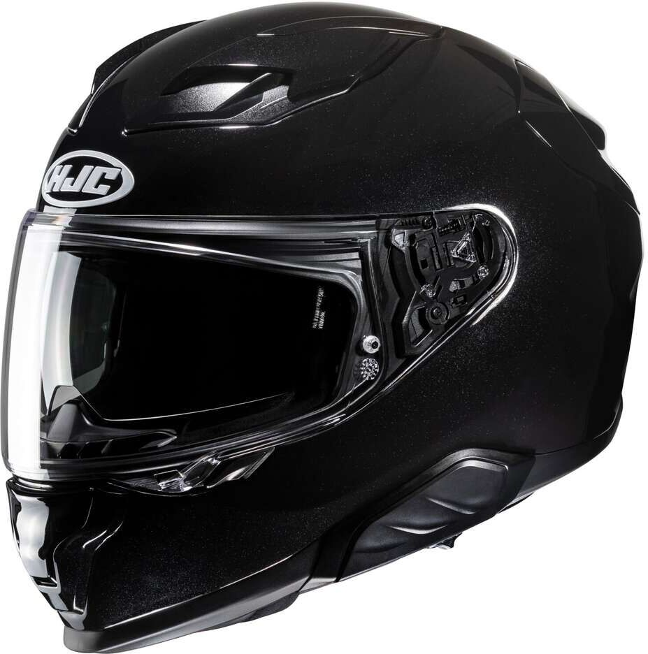 Casco Moto Integrale Hjc F71 Solid Nero Metal taglia XL