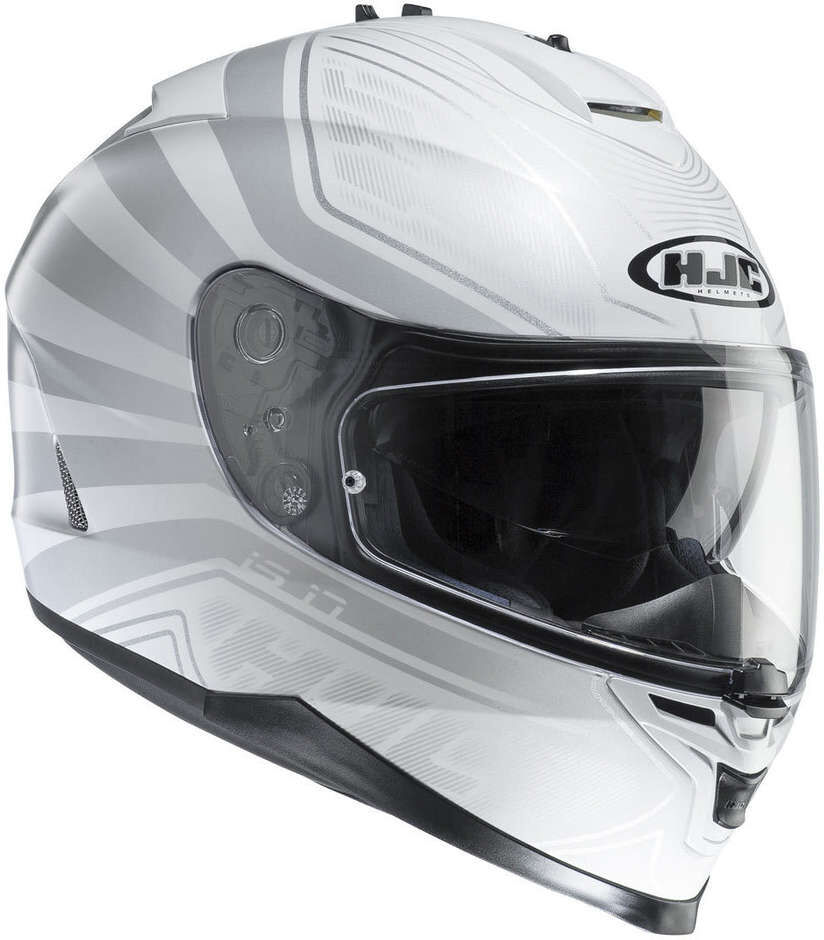 Casco Moto Integrale Hjc IS17 Doppia Visiera Ordin MC-10 Bia taglia XS