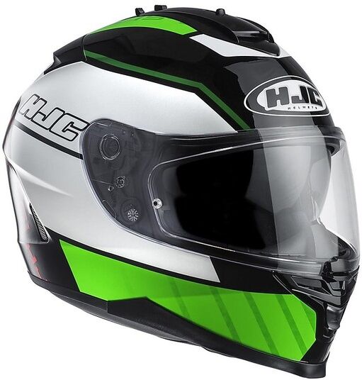 Casco Moto Integrale Hjc IS17 Doppia Visiera Tridents MC-4 N taglia XS