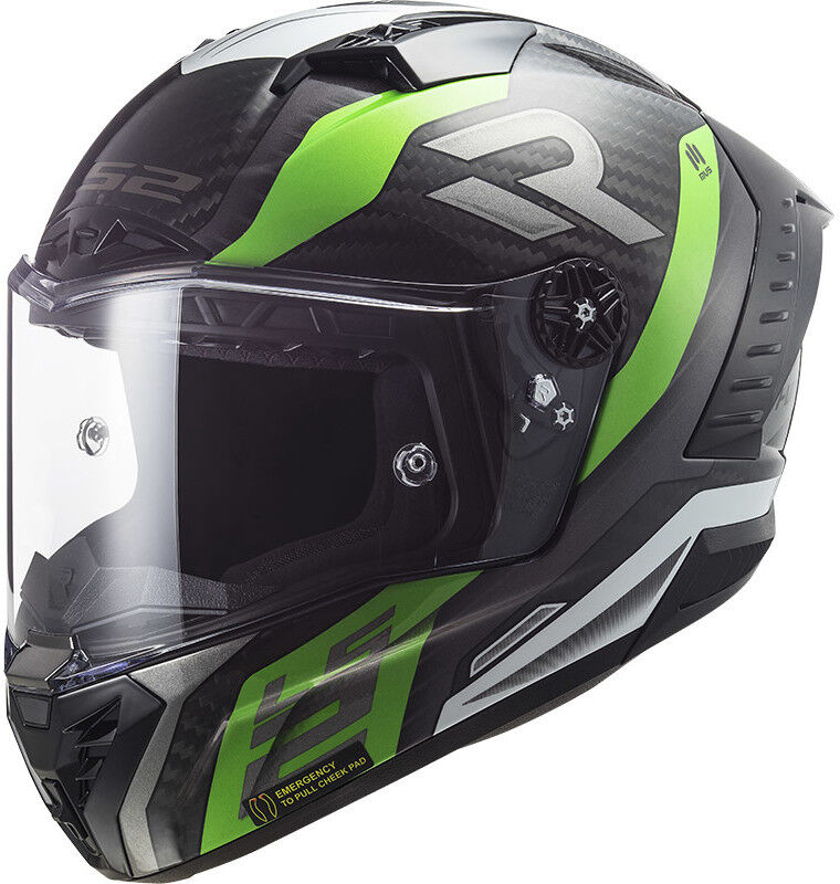 Casco Moto Integrale In Carbonio Ls2 FF805 THUNDER C SUPRA V taglia L