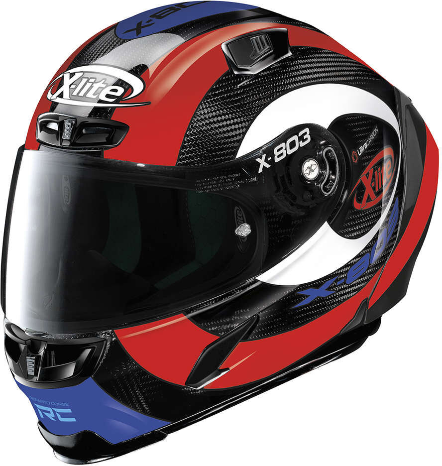 Casco Moto Integrale in Carbonio X-Lite X-803 RS U.C. HATTRI taglia L