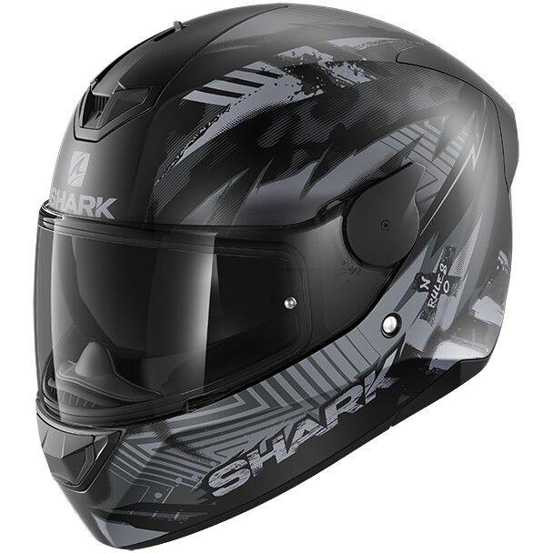 Casco Moto Integrale In Shark D-SKWAL 2 PENXA Nero Opaco Ant taglia XS