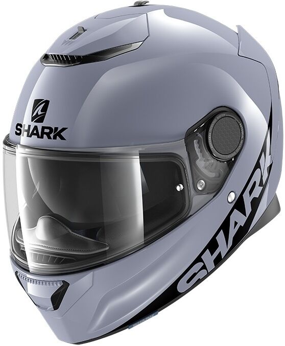 Casco Moto Integrale In Shark SPARTAN 1.2 BLANK Grigio taglia XS