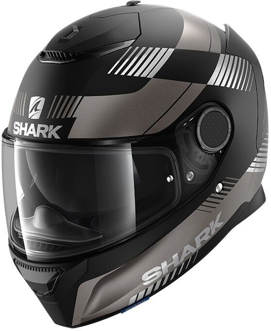 Casco Moto Integrale In Shark SPARTAN 1.2 STRAD Nero Antraci taglia L