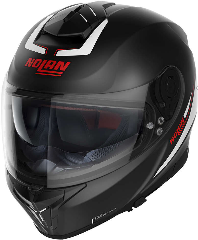 Casco Moto Integrale Nolan N80.8 STAPLE N-Com 053 Nero Opaco taglia M